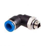 Фитинг L-образный с наружной резьбой PL 8-01 (R1/8") Фитинг L-образный с наружной резьбой PL 8-01 (R1/8")