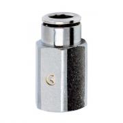 Фитинг цанговый прямой Camozzi 6463 10-1/4 Фитинг цанговый прямой Camozzi 6463 10-1/4