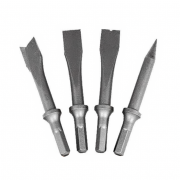 Зубила с шестигранным хвостовиком AT-2003/H TNT с юбкой (набор из 4х штук) Зубила с шестигранным хвостовиком AT-2003/H TNT с юбкой (набор из 4х штук)