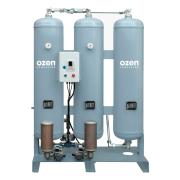 Адсорбционный осушитель OZEN ODD+CT-0,8 холодной регенерации, встроенная угольная колонна, 40 бар