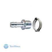 Переходник 1/4"M - елочка 12 мм (обжимное кольцо 12х17 мм) Fubag 180266 Переходник 1/4"M - елочка 12 мм (обжимное кольцо 12х17 мм) Fubag 180266