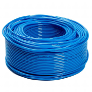 Пневмотрубка полиуретановая PU95 4х6 мм (8 атм, голубая) Пневмотрубка полиуретановая PU95 4х6 мм (8 атм, голубая)