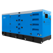 Дизельный генератор ТСС АД-300С-Т400-1РКМ26 в шумозащитном кожухе