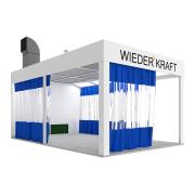 Пост подготовки к окраске с диагональным потоком воздуха WDK410M