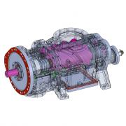 Винтовой компрессор для сжатия и транспортировки ПНГ ЗИФ АРМ‑ВГА‑100/6