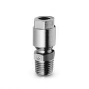 Фитинг прямой обжимной под трубку Ø10 с наружной резьбой R1/4" Camozzi 1050 10‑1/4