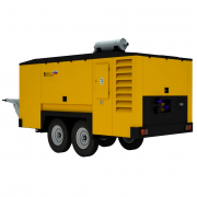 Дизельный винтовой компрессор КВ‑20/25П ‑ 25 бар передвижной