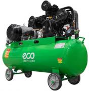 Компрессор ECO AE‑1005‑2 (580 л/мин, 8 атм, ременной, масляный, ресив. 100 л, 380 В, 3.00 кВт)