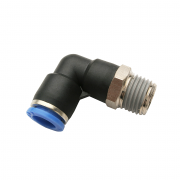 Фитинг L‑образный NBPT PL 6‑02 (наружная резьба R1/4")