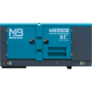 Винтовой дизельный компрессор Master Blast MB‑390B‑10+АС с осушителем, на раме
