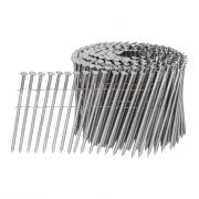 Гвозди барабанные 25/35 ершеные оцинкованные / 14400шт // Mainpack