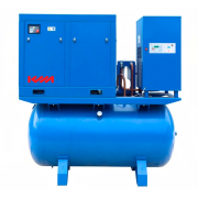 Винтовой компрессор KraftMachine КМ11‑16рВ‑500/О‑P (16бар, 11кВт, 500л, осушитель, IP54)