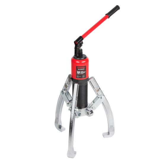 Съёмник гидравлический со встроенным насосом, 30 т, Ø захвата 150-400 мм, глубина 220 мм [HRH-PU0230400]