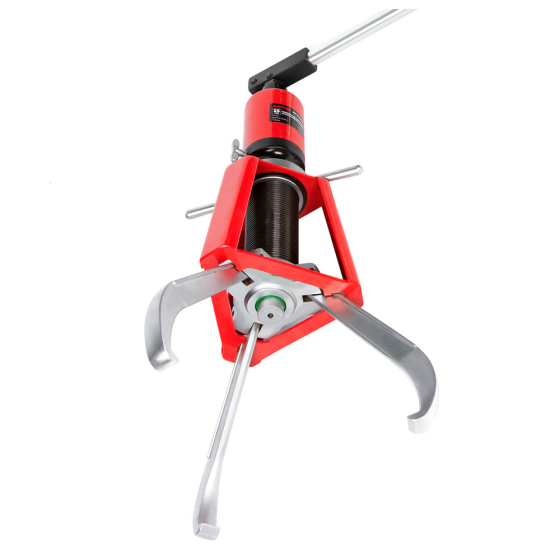 Съёмник гидравлический со встроенным насосом, самоцентрующийся, 15 т, Ø захвата 20-360 мм, глубина 240 мм [HRH-PU0315360]