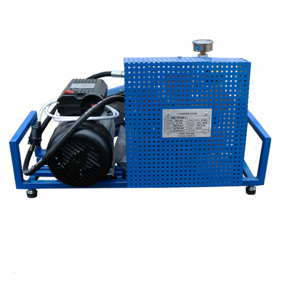 Компрессор высокого давления FROSP КВД 100/300-2Р (380В, 100л/мин, 300бар, 2,2кВт) с регулятором давления