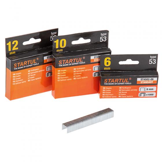 Скоба тип 53-14 мм / 1000шт //  STARTUL STANDART [ST4502-14]