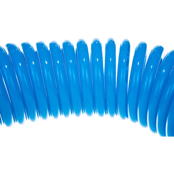 Шланг спиральный с фитингами, 8х12мм, 10м, полиуретановый FUBAG [170305]