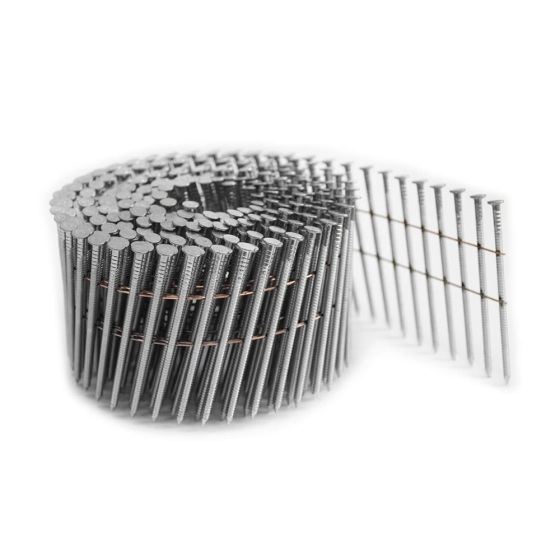 Гвозди барабанные CNW 25/35 RI CNK ершеные оцинкованные / 10800шт // For-Est