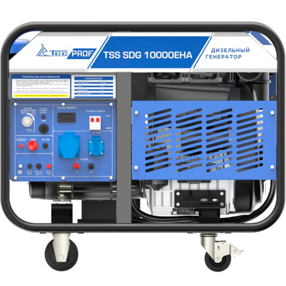 Дизель генератор TSS SDG 10000EHA (с разъемом для подключения блока АВР)