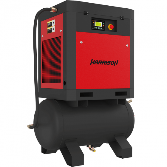 Винтовой компрессор с ременным приводом Harrison HRS-94900T3 - 10 бар (IP54)