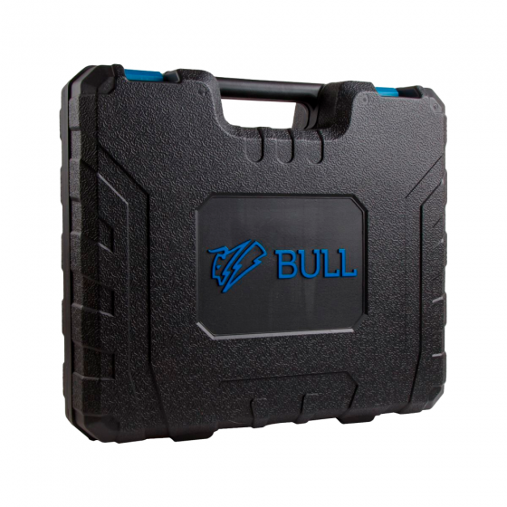 Аккум. дрель-шуруповерт BULL SR 1804 в чем. БЕСЩЕТ., Импульс., 18 В, 45 Н*м, 2х2 А*ч, з/у 4 А (1329421)