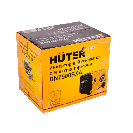 Инверторный генератор Huter DN7500SXA (электростартер)