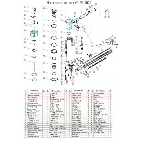 Кольцо 9*1.8 (№32) для FROSP AF-9021 