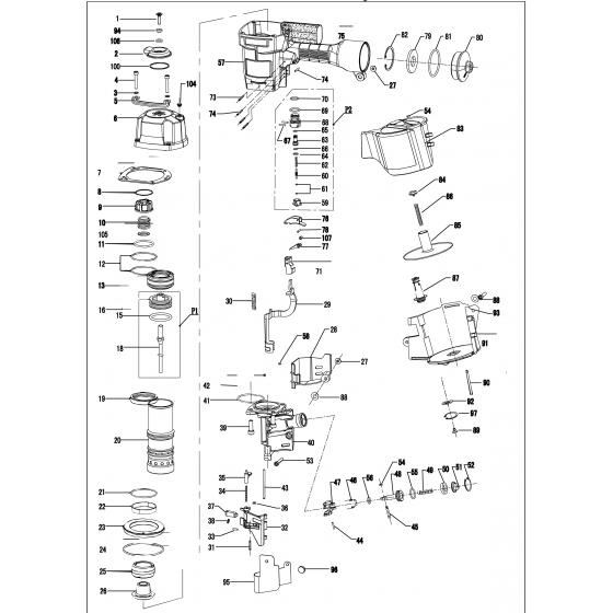 Бампер В (№26) для FROSP CN-90С