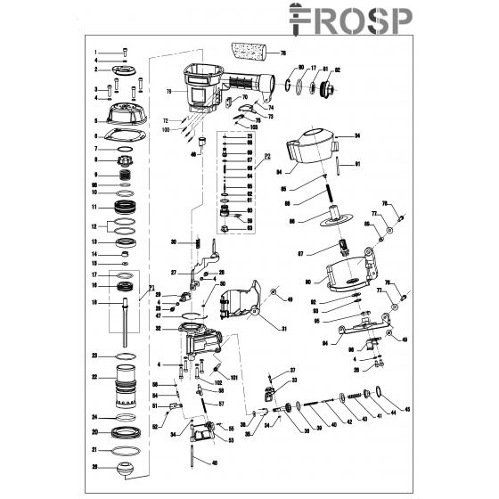 Шток (№65) для FROSP CRN-45C