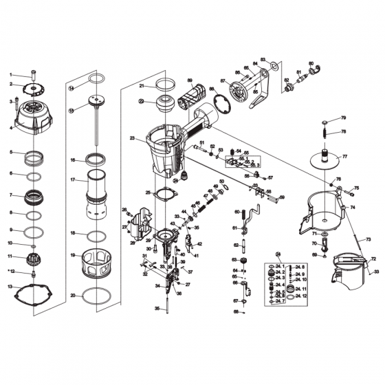 Прокладка (№13) для Freeman CN-90 [Gasket]