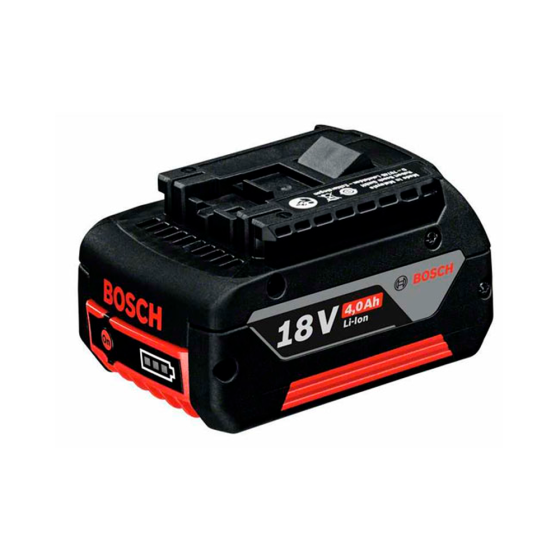 Аккумулятор Bosch GBA 18 V 4,0 А*ч M-C