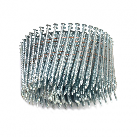 Гвозди барабанные CNW 28/70 SCH CNK винтовые оцинкованные / 6000шт // For-Est
