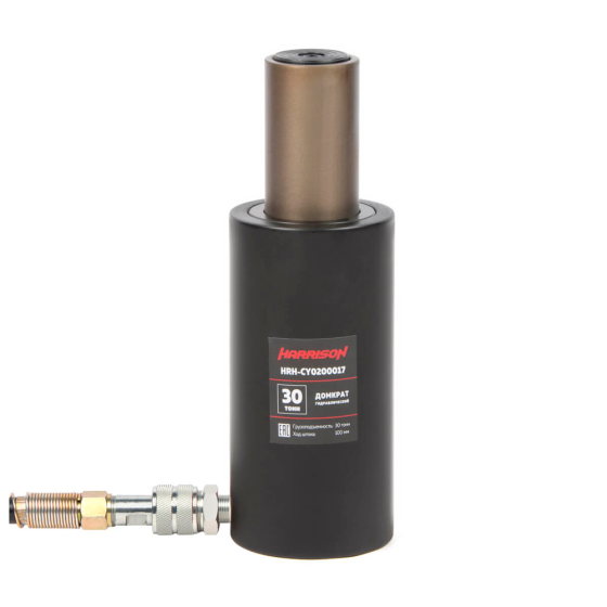 Домкрат гидравлический, однополостной, алюминиевый 30 т, ход 100 мм [HRH-CY0200017]