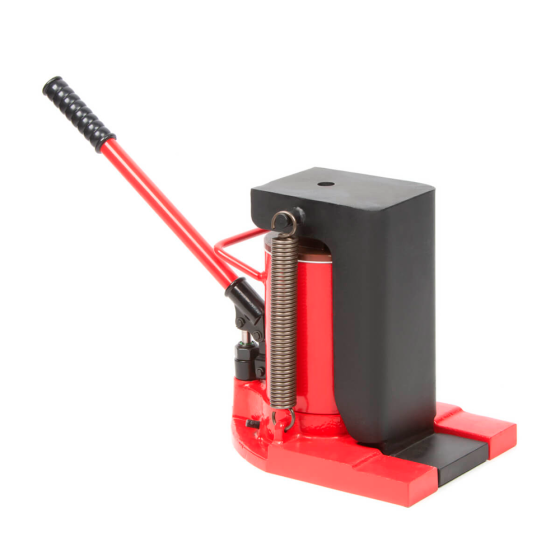 Домкрат гидравлический, с низким подхватом Toe Jack 15/30 т, ход 140 мм [HRH-CY0200022]