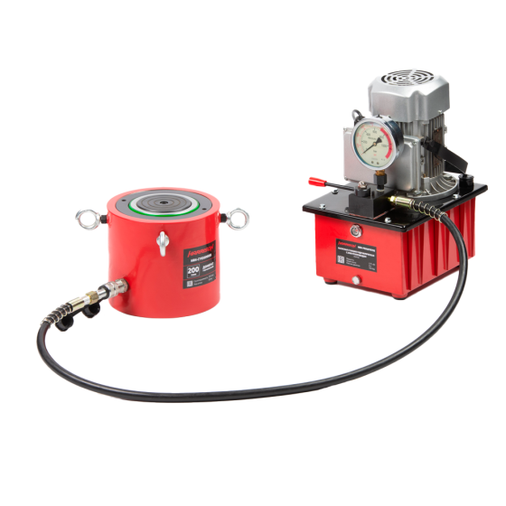 Домкрат гидравлический, однополостной 200 т, ход 50 мм [HRH-CY03200051]