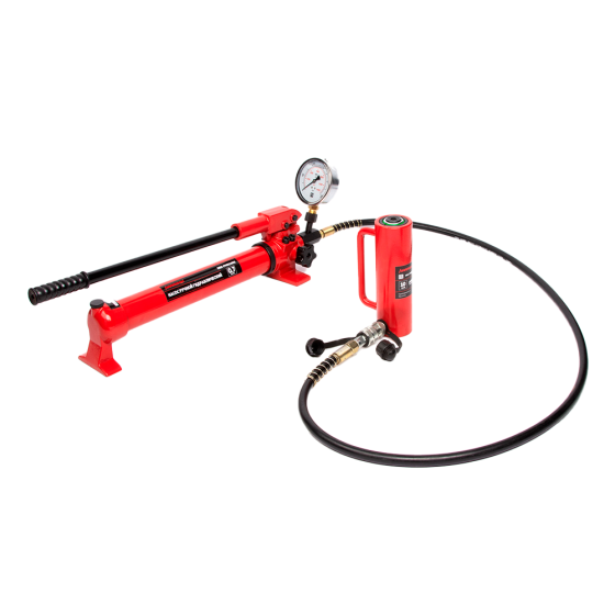 Домкрат гидравлический, однополостной 10 т, ход 100 мм [HRH-CY03010100]