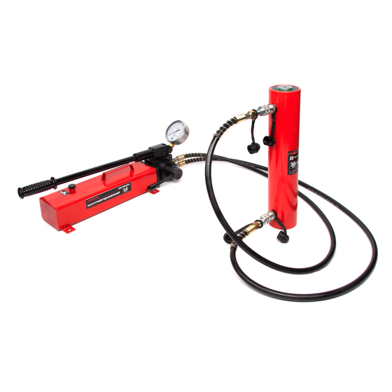 Домкрат гидравлический, двуполостной 30 т, ход 200 мм [HRH-CY0703201]