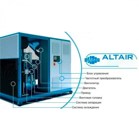 Винтовой компрессор KRAFTMANN ALTAIR 130