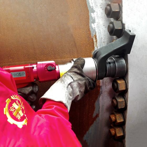 Пневмогайковерт динамометрический односкоростной FROSP LPK-80