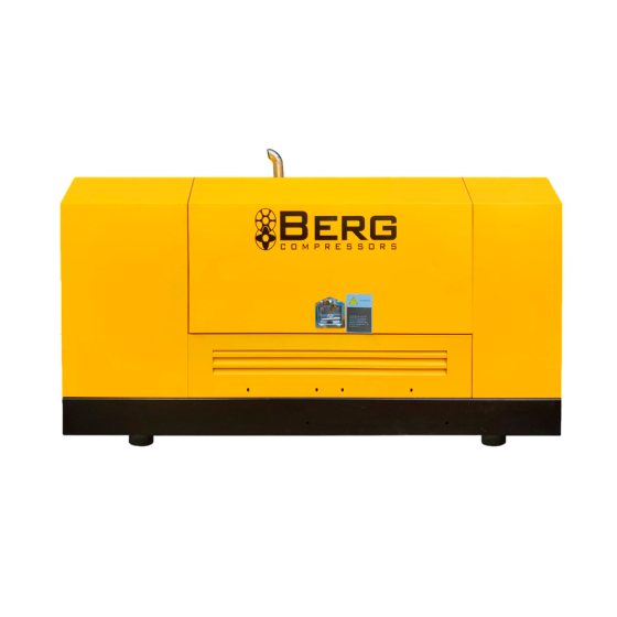 Компрессор дизельный передвижной Berg М-10-12 — 12 бар