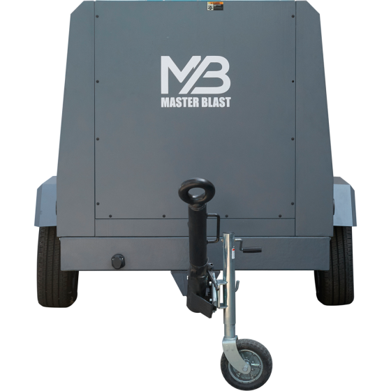 Винтовой дизельный компрессор Master Blast MB-1070D-25 на шасси