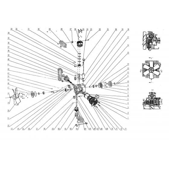 Болт под шестигранник (№61) для FROSP КВД 100/300-2