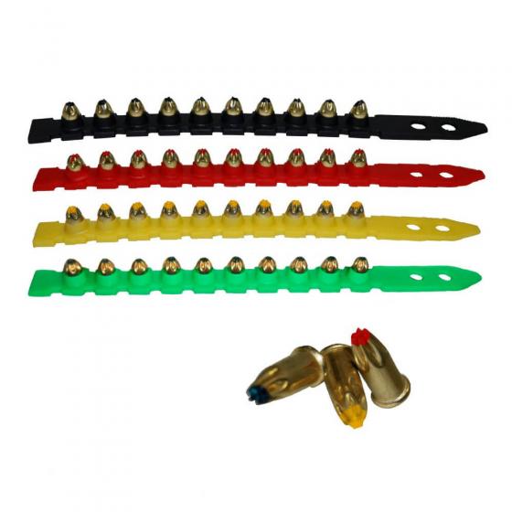 Патроны монтажные в кассетах К-4 (6.8*11) желтые (278-354Дж) / 100 шт // FixPistols