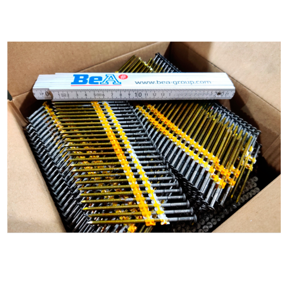 Реечные гвозди R20 31x90 BK RING / 3000 шт // BeA 