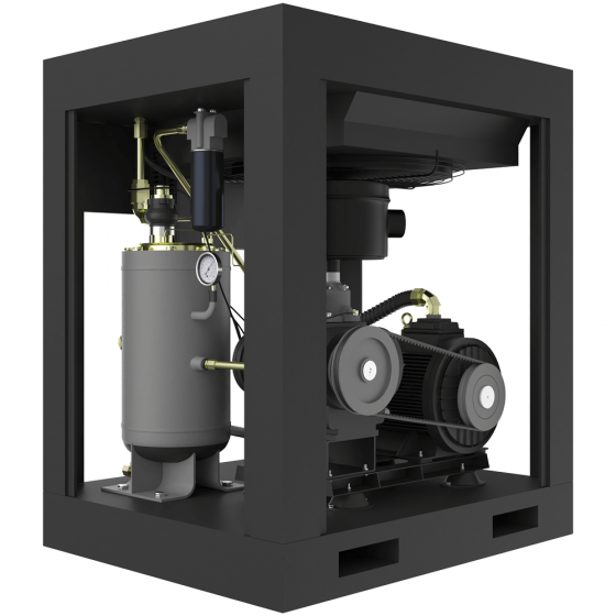 Винтовой компрессор с ременным приводом Harrison HRS-94750 - 8 бар (IP54)