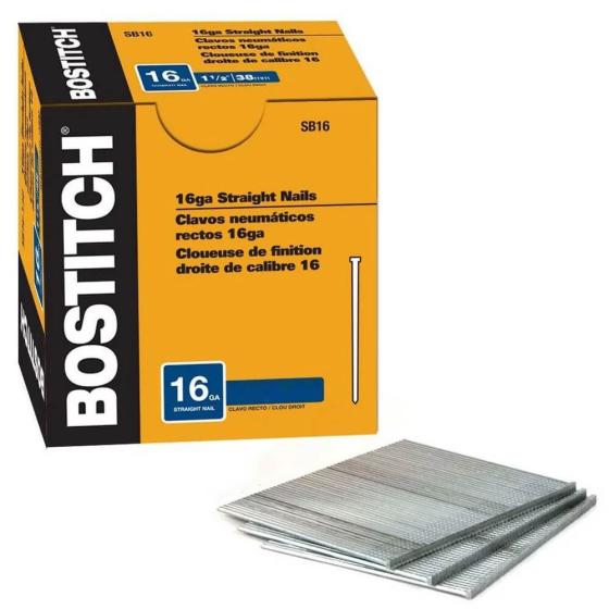 Отделочные гвозди 32 мм (штифт N32/16Ga cnk) / 2500шт // Bostitch [SB16-1.25]