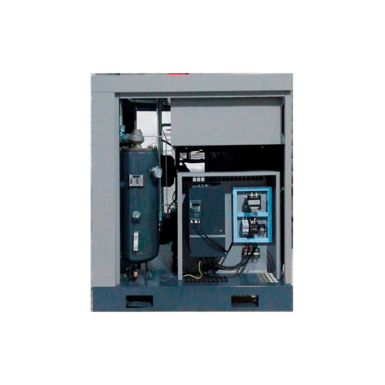 Винтовой компрессор Spitzenreiter S-50DF - 10 бар с частотным преобразователем