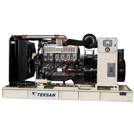 Дизельный генератор Teksan TJ335DW5C открытое исполнение