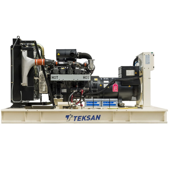 Дизельный генератор Teksan TJ440DW5C открытое исполнение