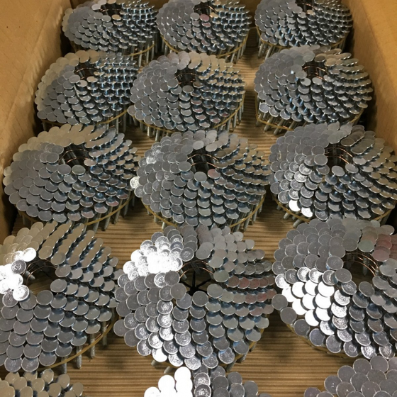 Кровельные гвозди DPN 3.05/32 ершеные оцинкованные (5 мкм) / 7200шт // Trusty